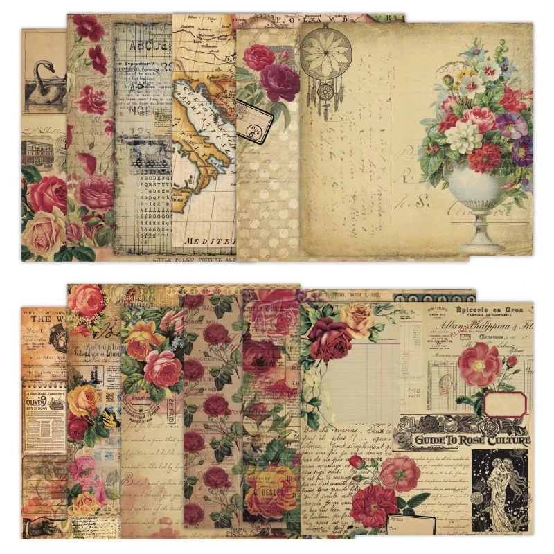 Scrapbook Pad Assorted Pattern - огляд і ціна Ink Blotter Paper
