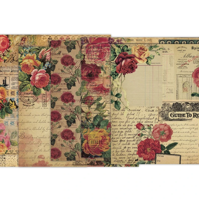Scrapbook Pad Assorted Pattern - огляд і ціна Ink Blotter Paper
