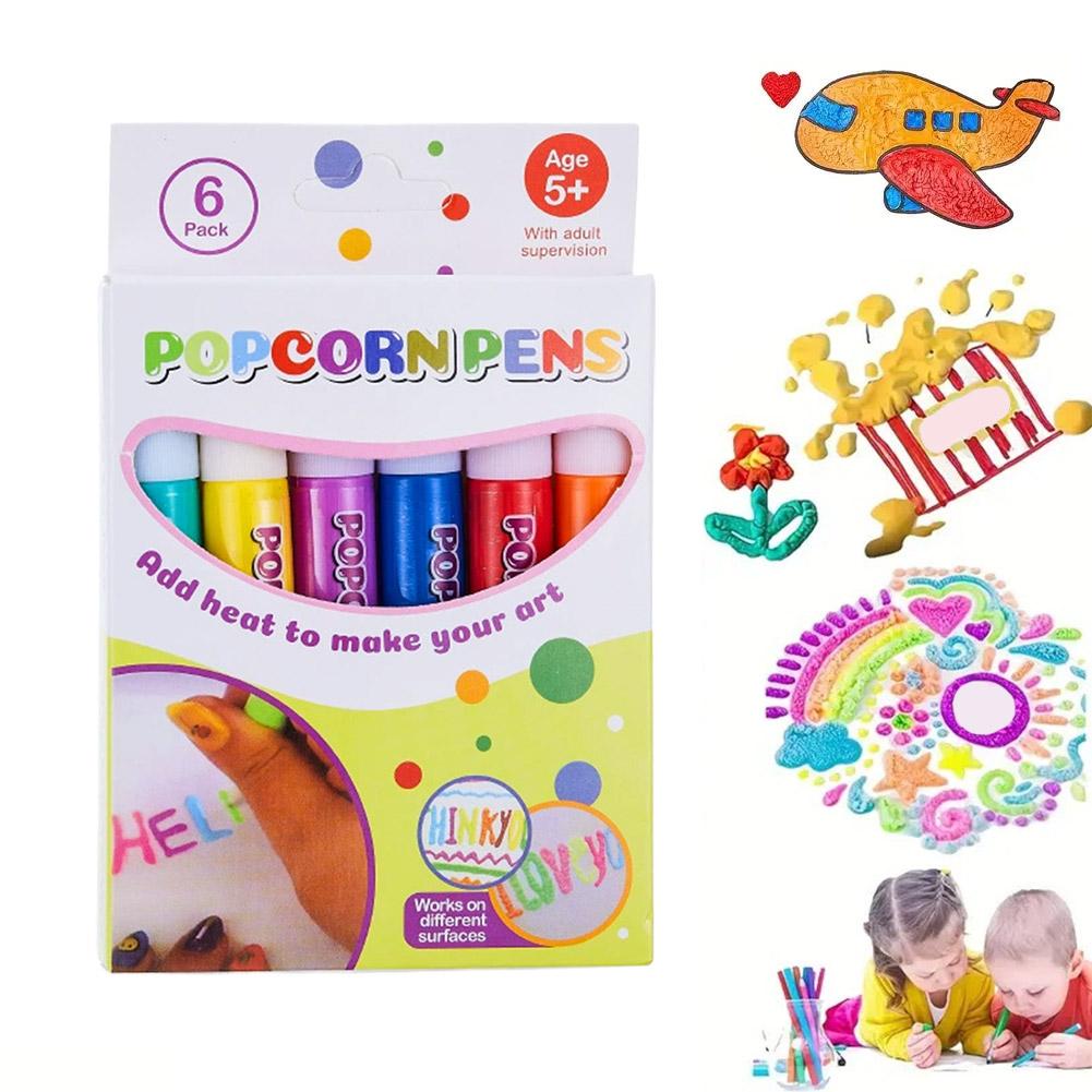 Puffy Popcorn Pen Set 3D Art M - огляд і ціна Copic Marker Sketch